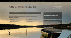 Desktop Screenshot of coryrobinsoncpa.com